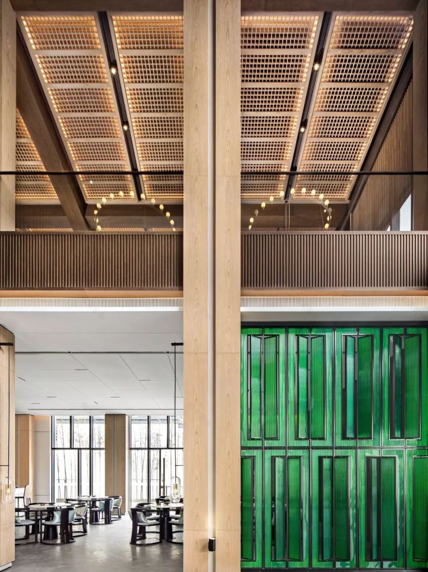 崇義綠邦合一山居銷售中心 | 竹鄉文化的室內空間演繹-12