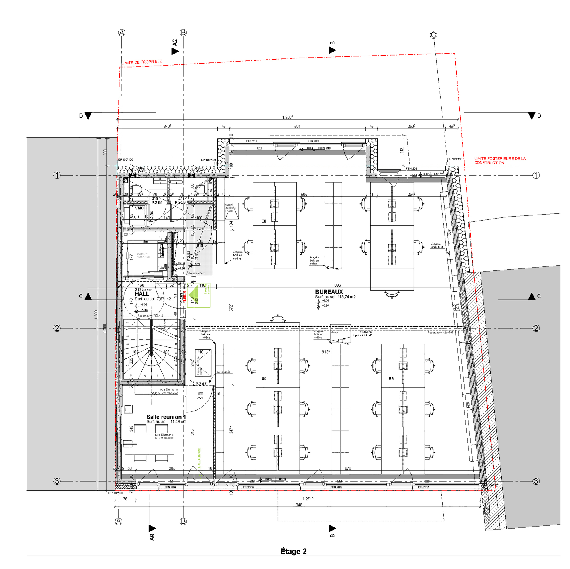 火焰之木 | 卢森堡城市 Bonnevoie 区办公建筑-26