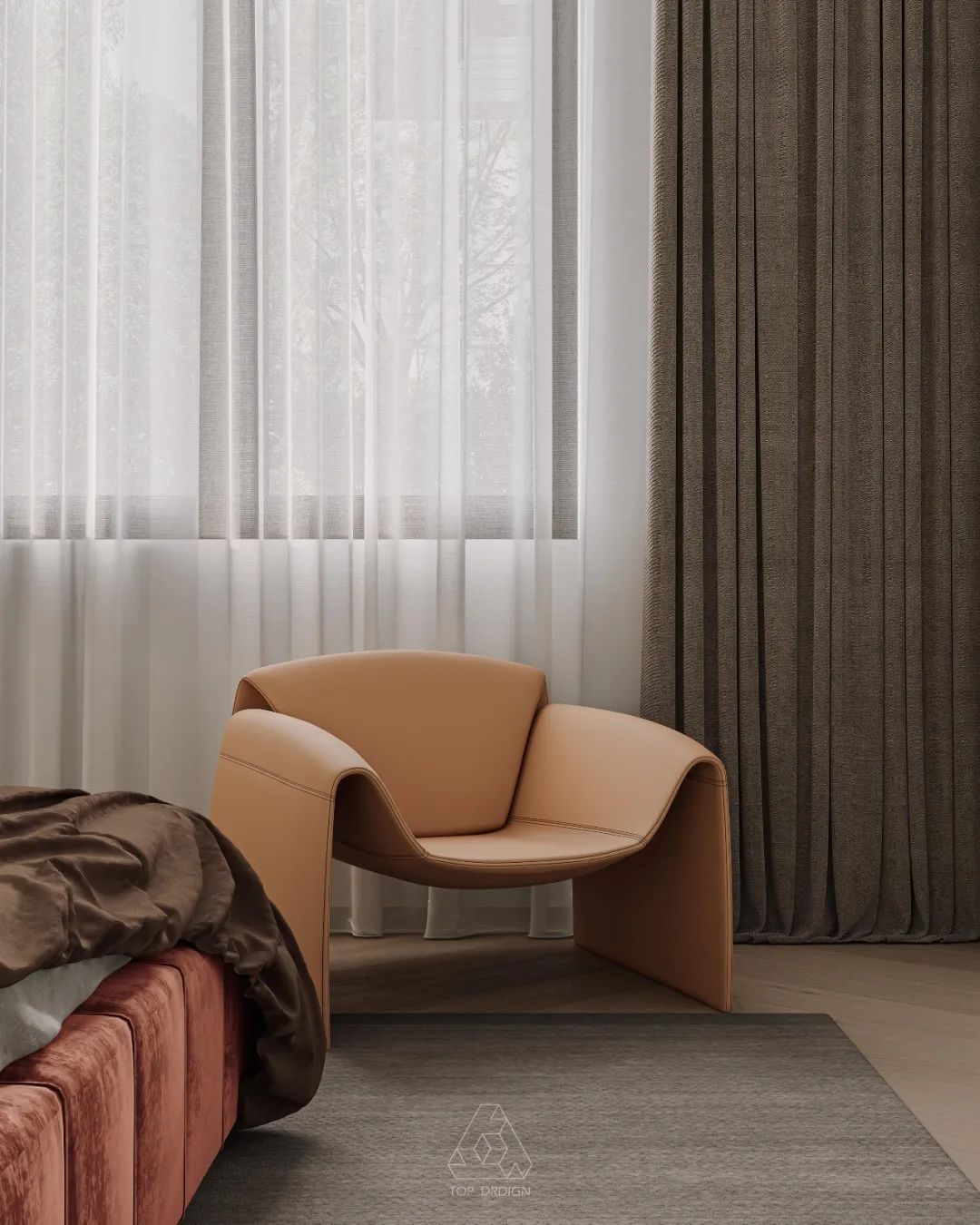 【TOP国际设计】平昌华府 | 美式的留白设计-51