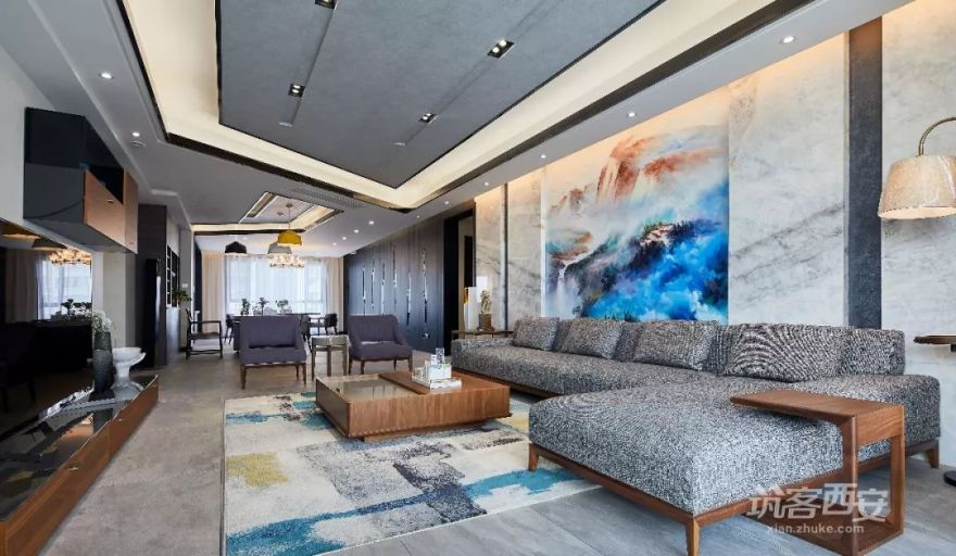 黑白灰的现代简中婚房,温馨与品味的完美融合-18