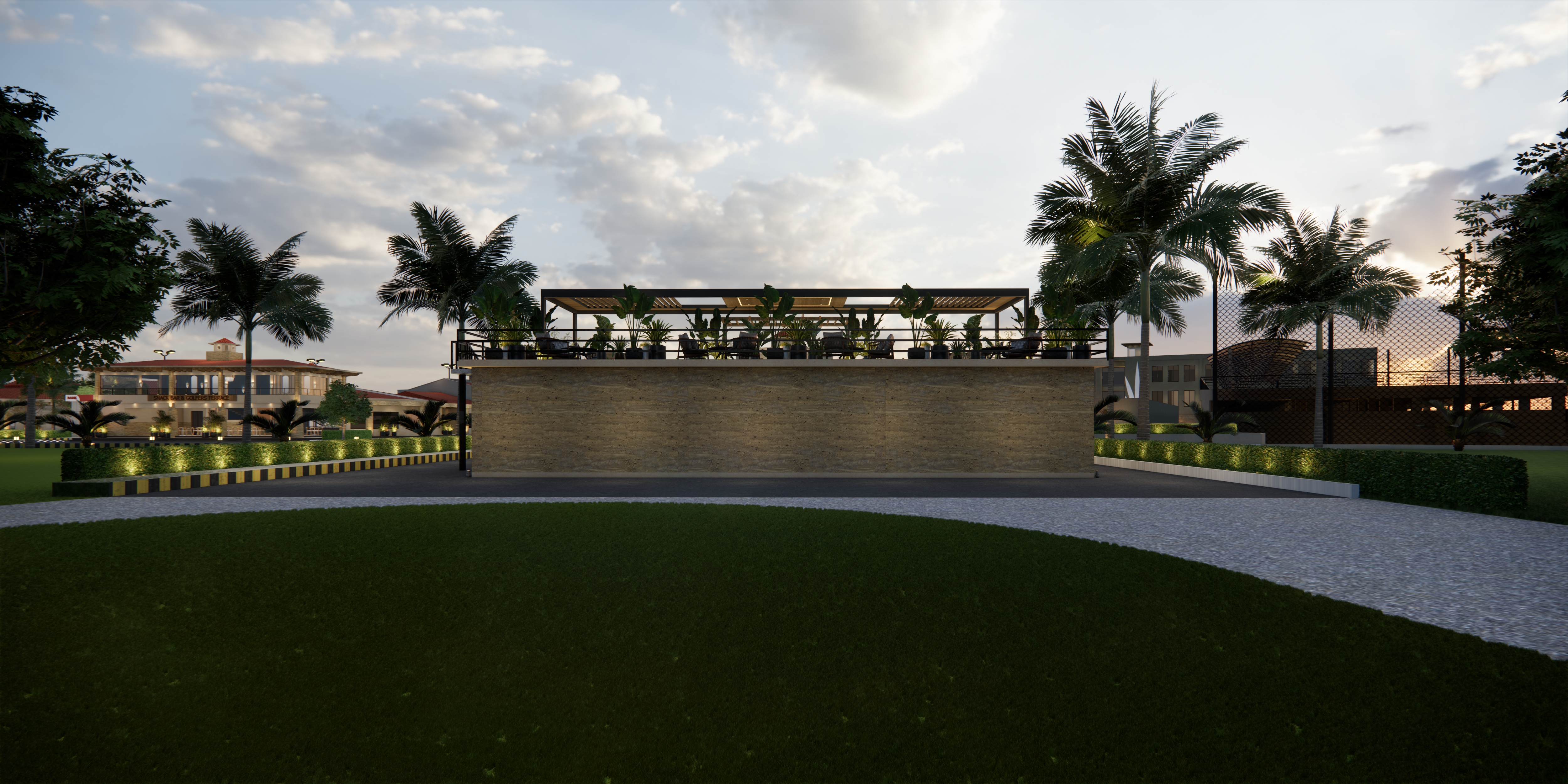 DHA Golf Club Roof Top-14