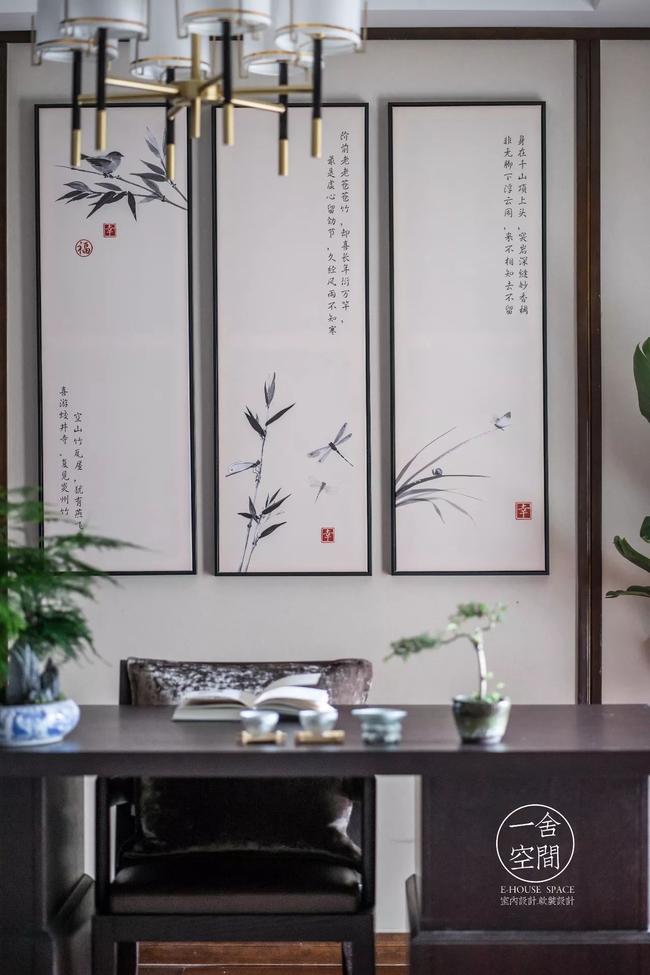 现代中式家居的清爽演绎——轻解罗裳-40