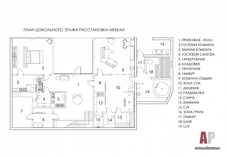 现代半木结构住宅（含室内,景观）丨俄罗斯圣彼得堡丨尤利娅·切尔库恩工作室-73