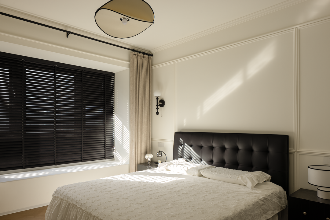 143㎡精装修全拆改,打造现代法式与中古融合的家丨飞墨设计-43