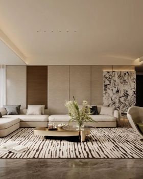 270㎡意式轻奢风 江山印·云玺丨中国阳江丨纵向·空间设计