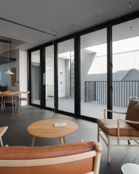 藏風納氣・空中三合院丨中国台中丨僕人空間設計有限公司