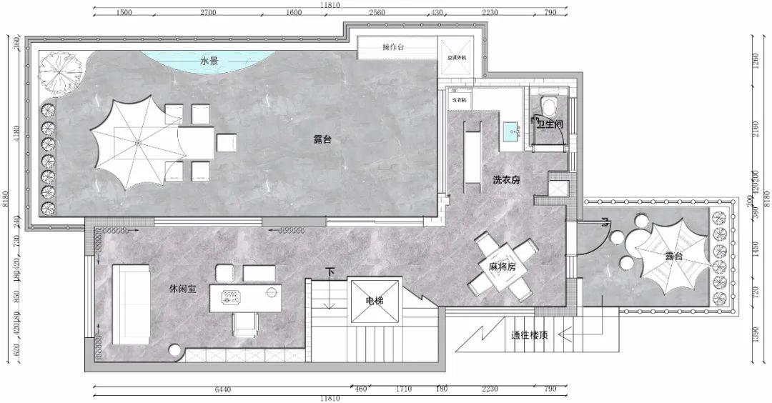 中海悦墅现代轻奢别墅设计丨中国西安丨青马别墅设计-65
