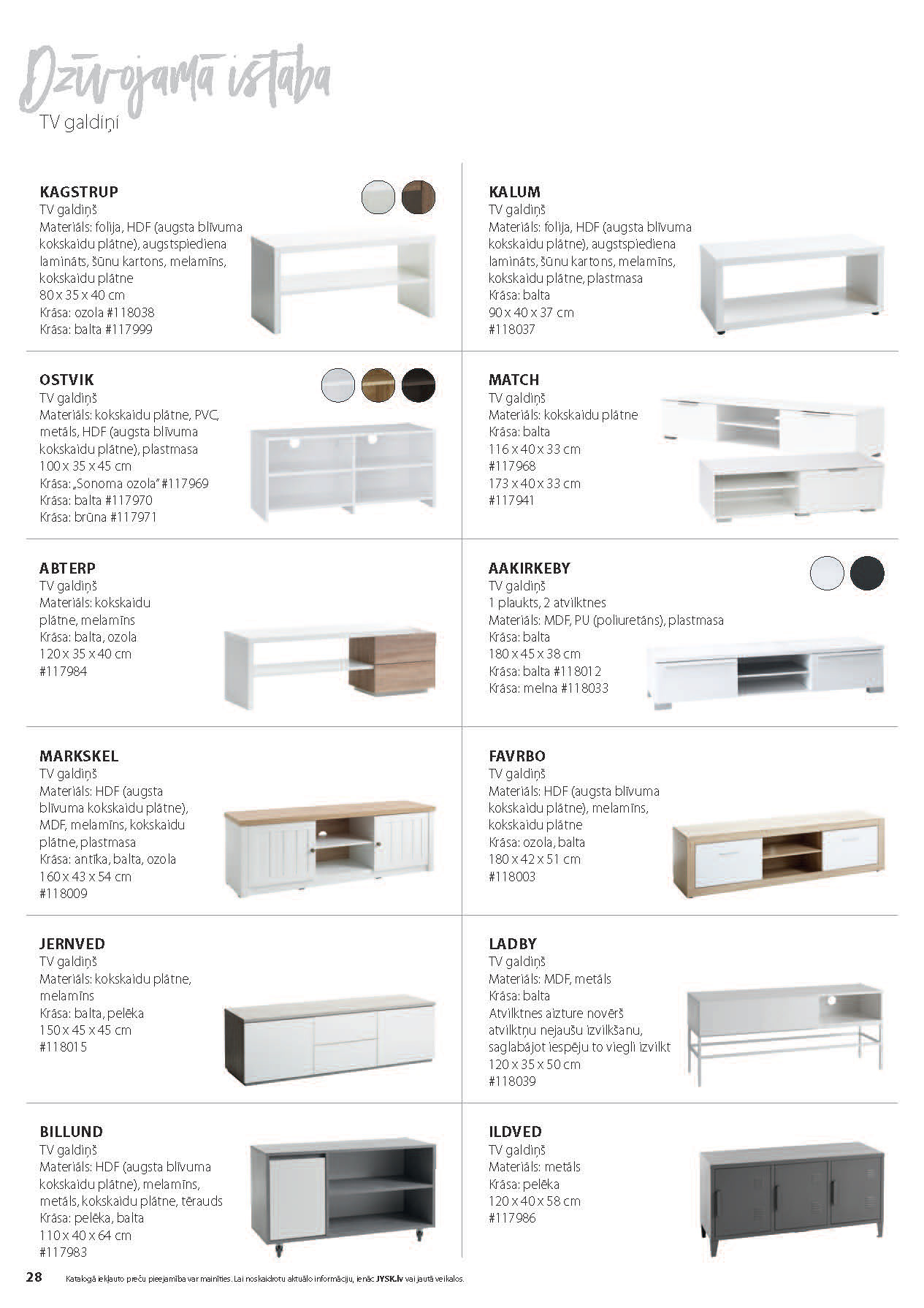 JYSK FURNITURE CATALOGUE 2022-27