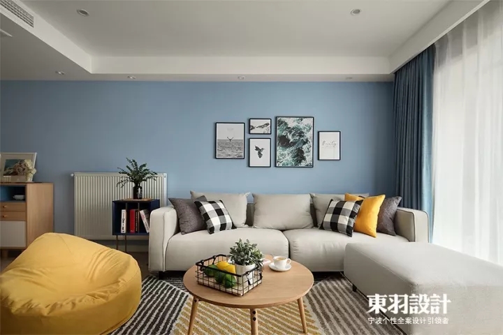 东羽设计 | 新外滩壹号140㎡北欧风-6