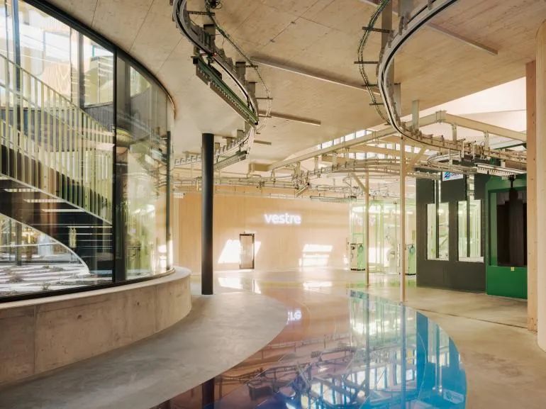 挪威森林中的彩色环保家具工厂 · The Plus丨Bjarke Ingels Group (BIG)-43