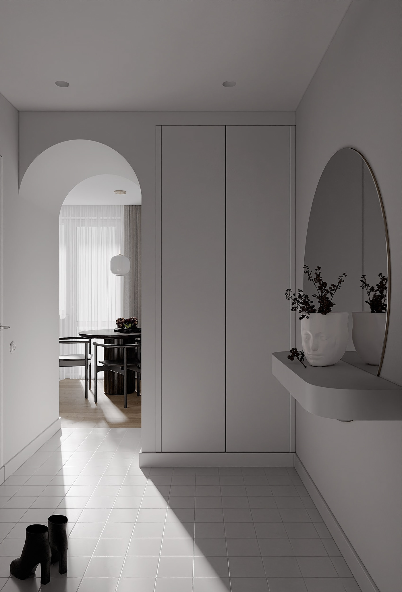 30.96㎡ 白色系小空间设计-16