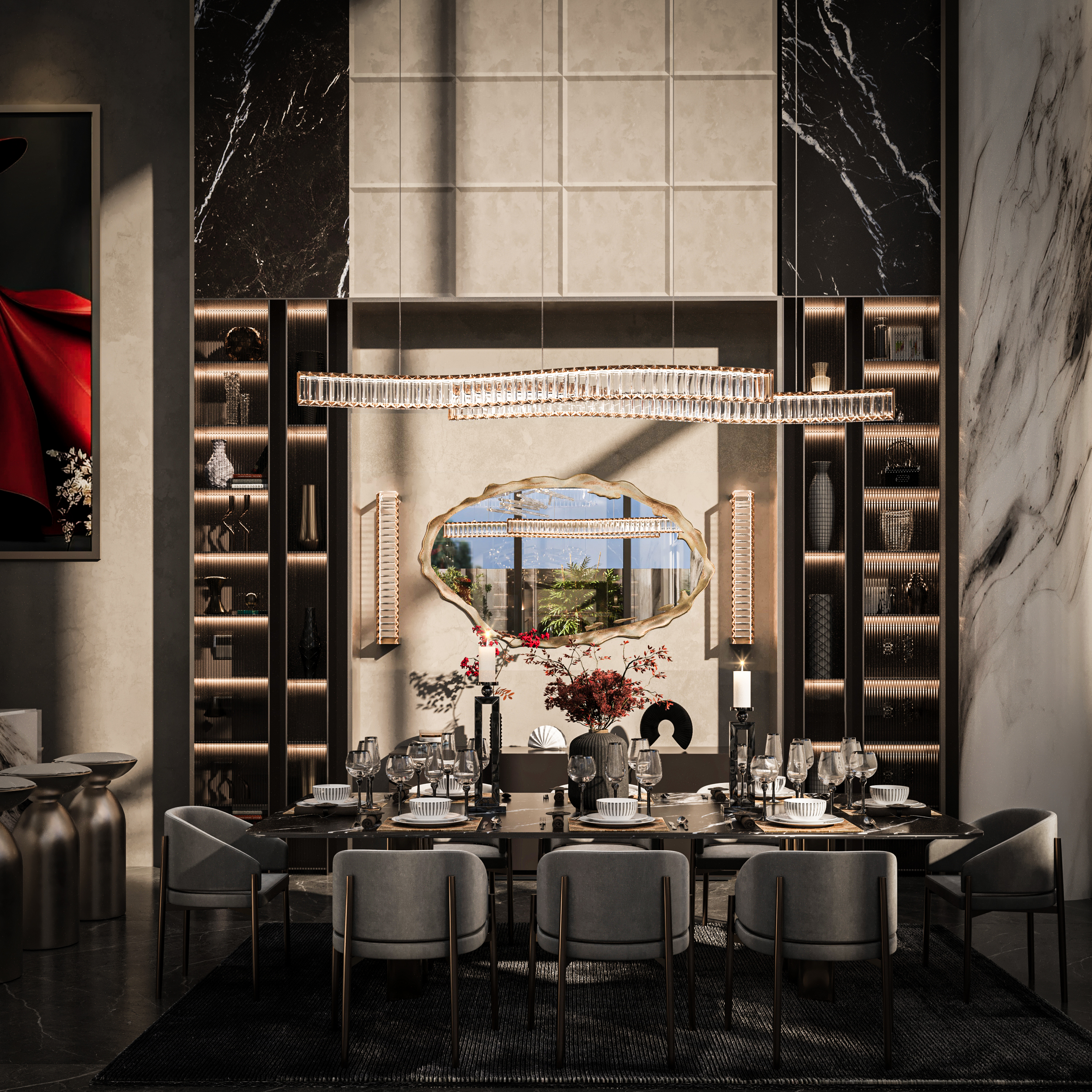 Home Reception-Villa- Dubai-6