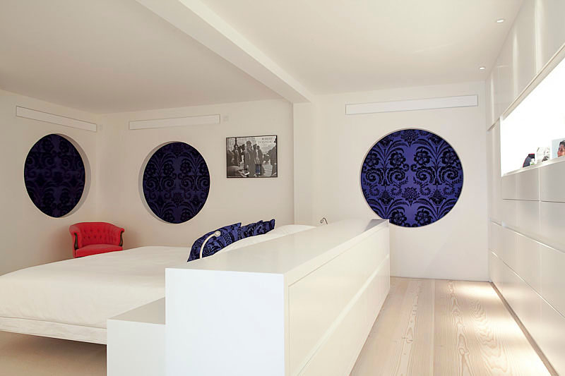 伦敦的诺丁山Westbourne Grove的教堂改造的住宅-18