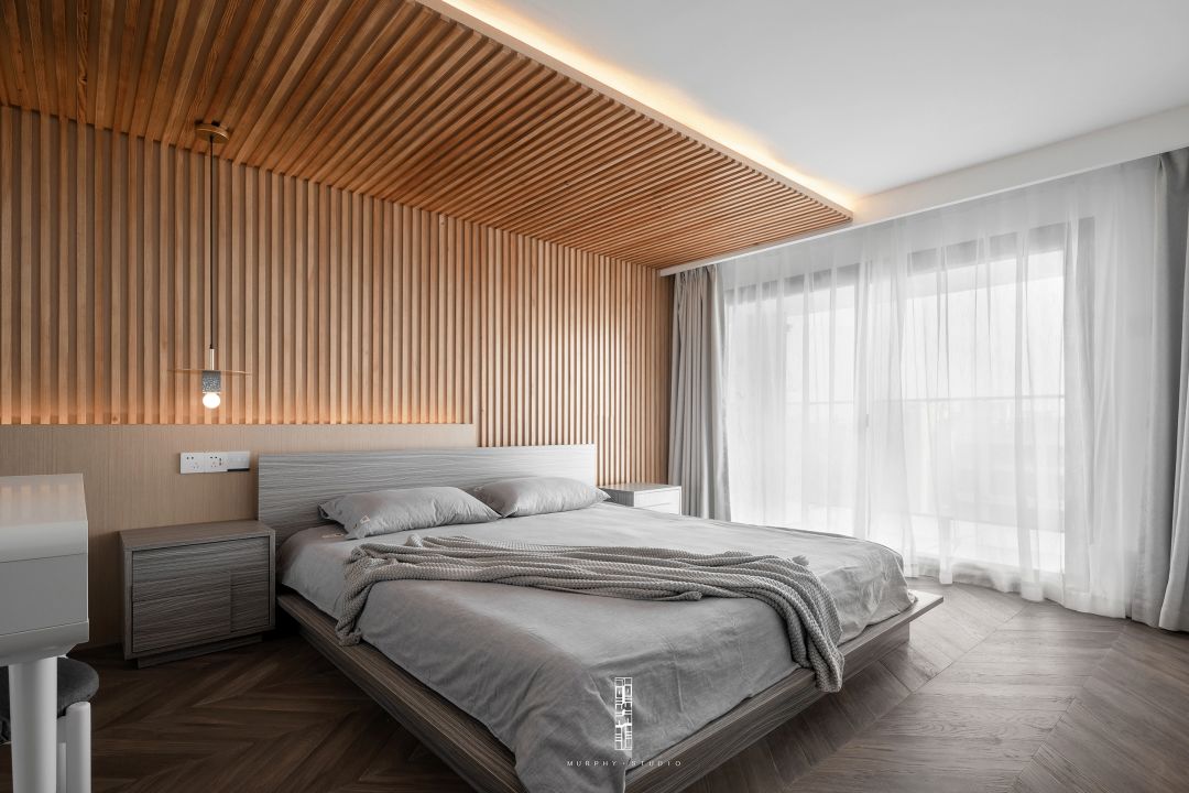 全屋智能家居的现代风住宅,舒适便捷的空间设计-52