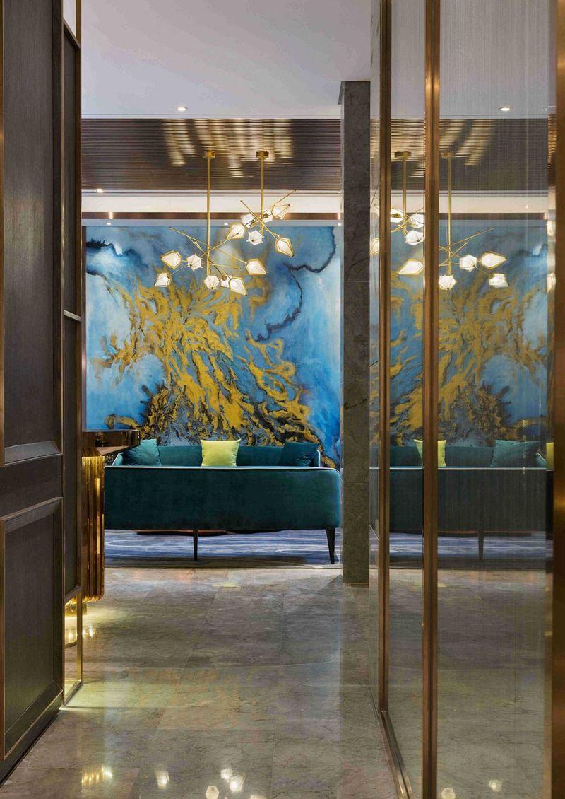 新浦江城十号院现代轻奢别墅设计-4