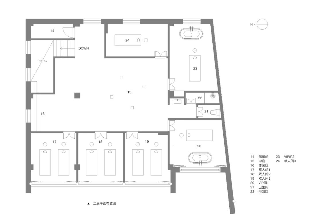 朴念 SPA丨中国南京丨MOU 建筑工社-96