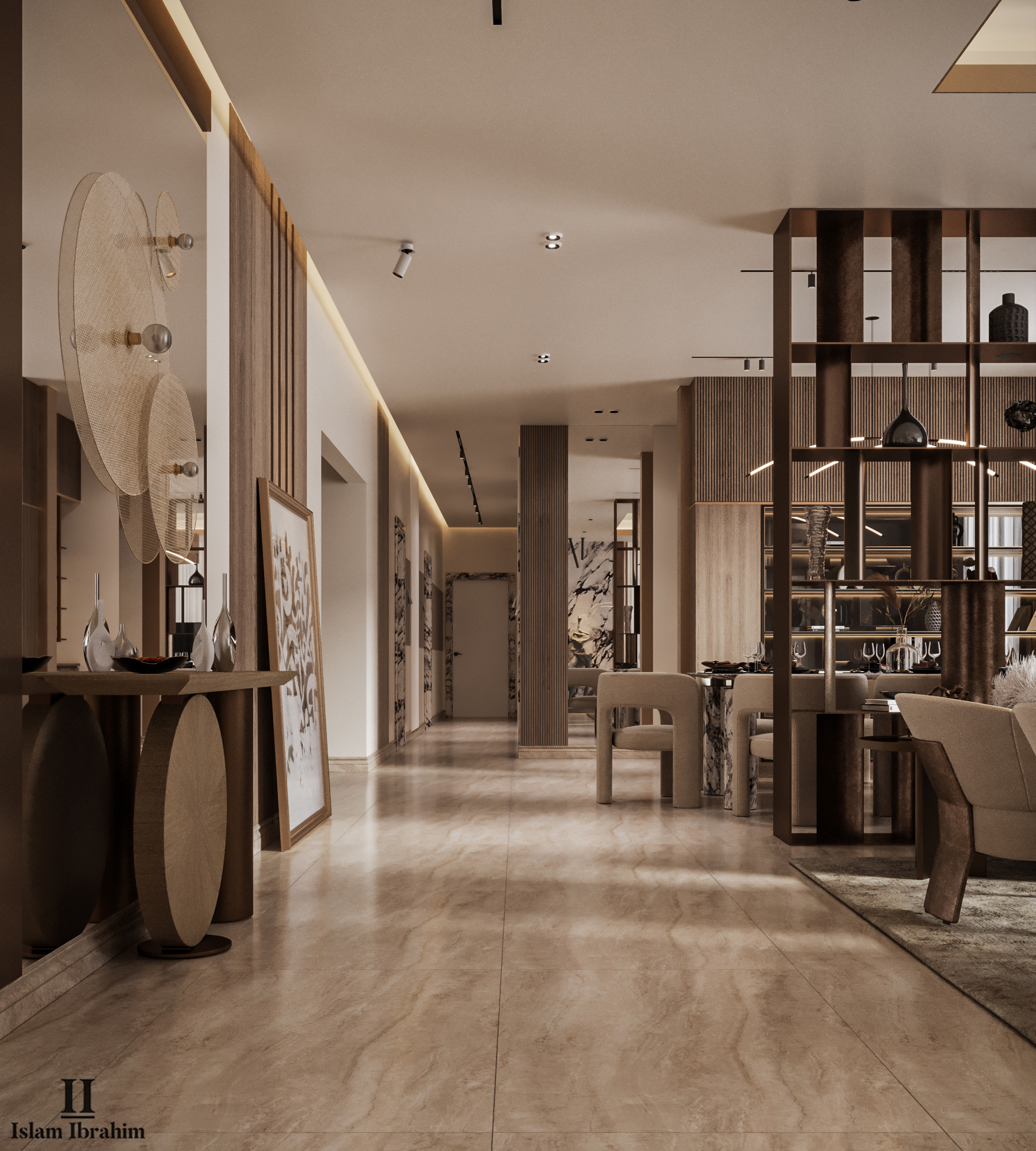 大厅和餐饮设计丨阿联酋丨ISLAM IBRAHIM-20