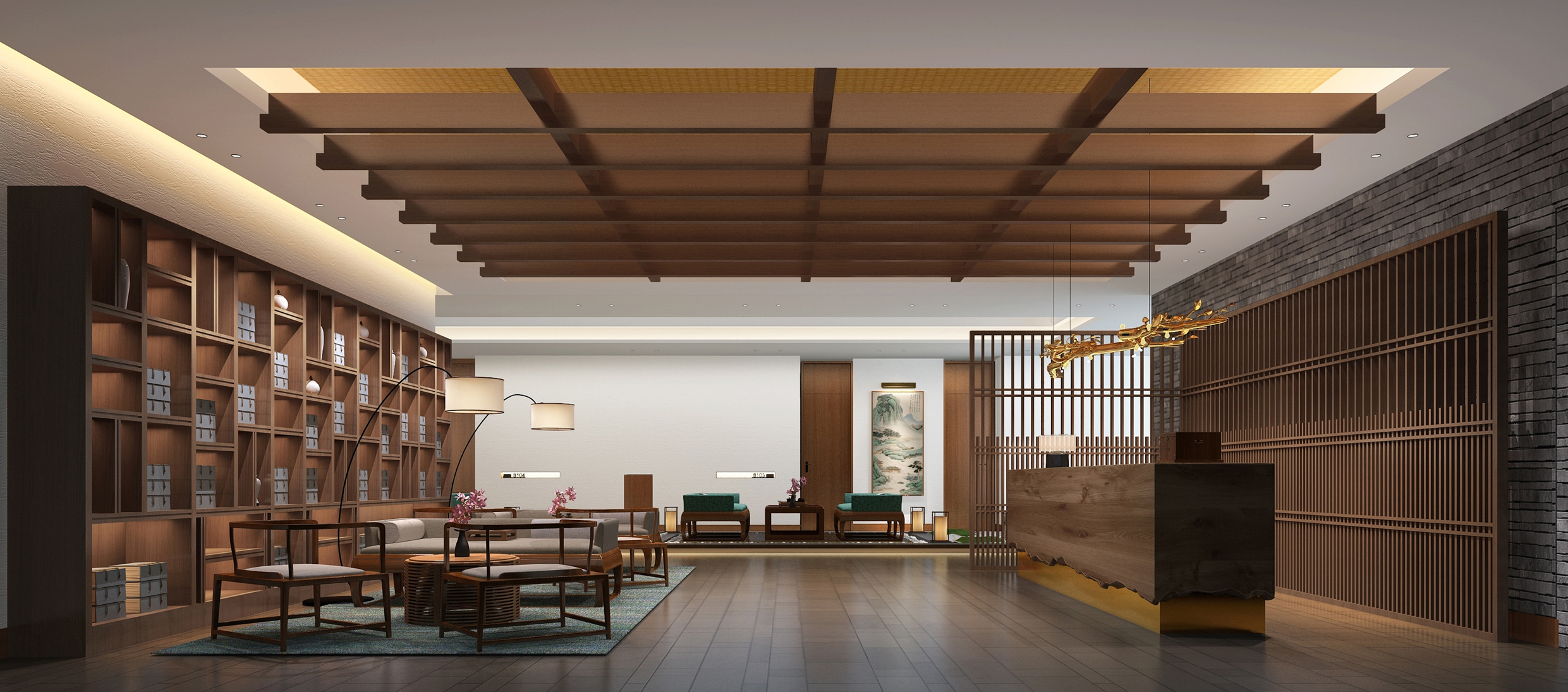 绣花针艺术设计|朴园·千山禅修中心-2