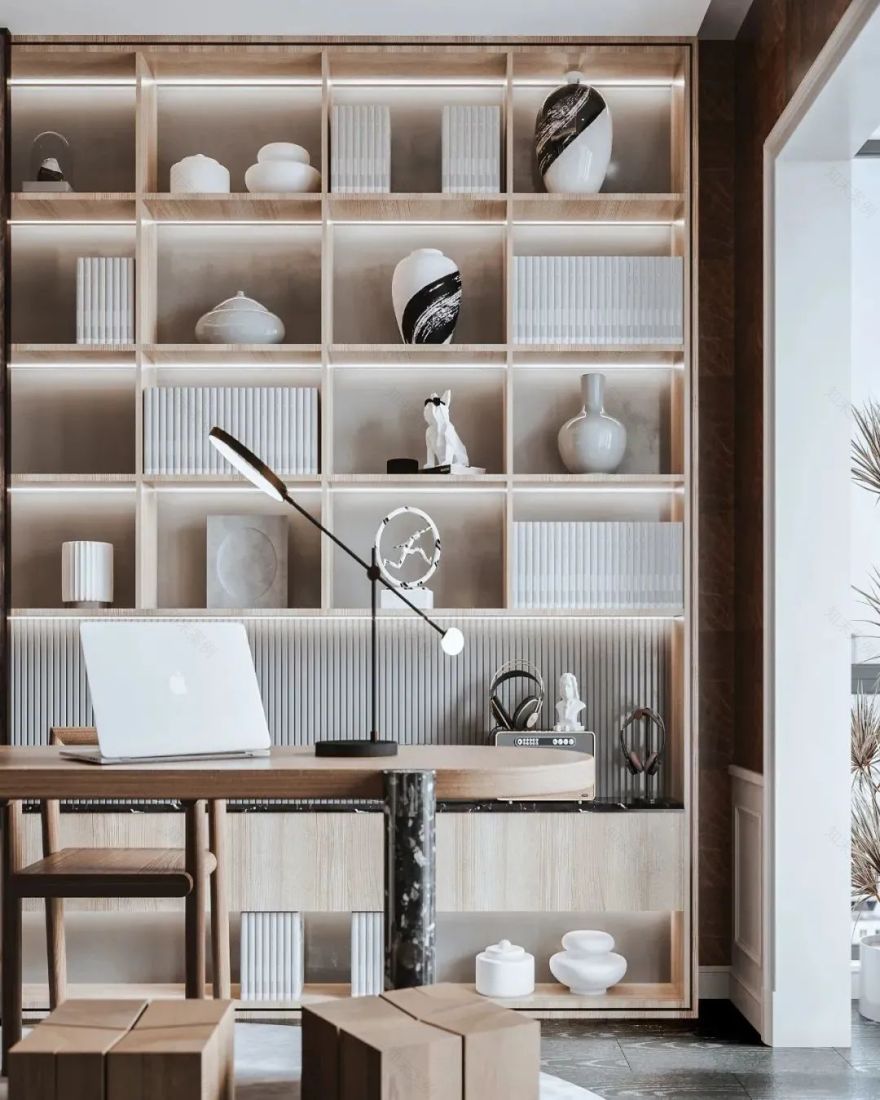 集境设计 | 打造极致浪漫艺术大宅,自然光与空间的流动对话-15