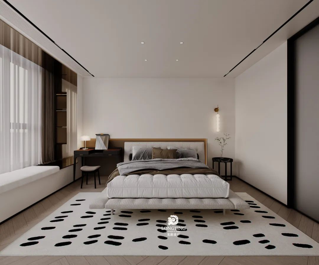 百合白打造温馨奶油原木空间-42