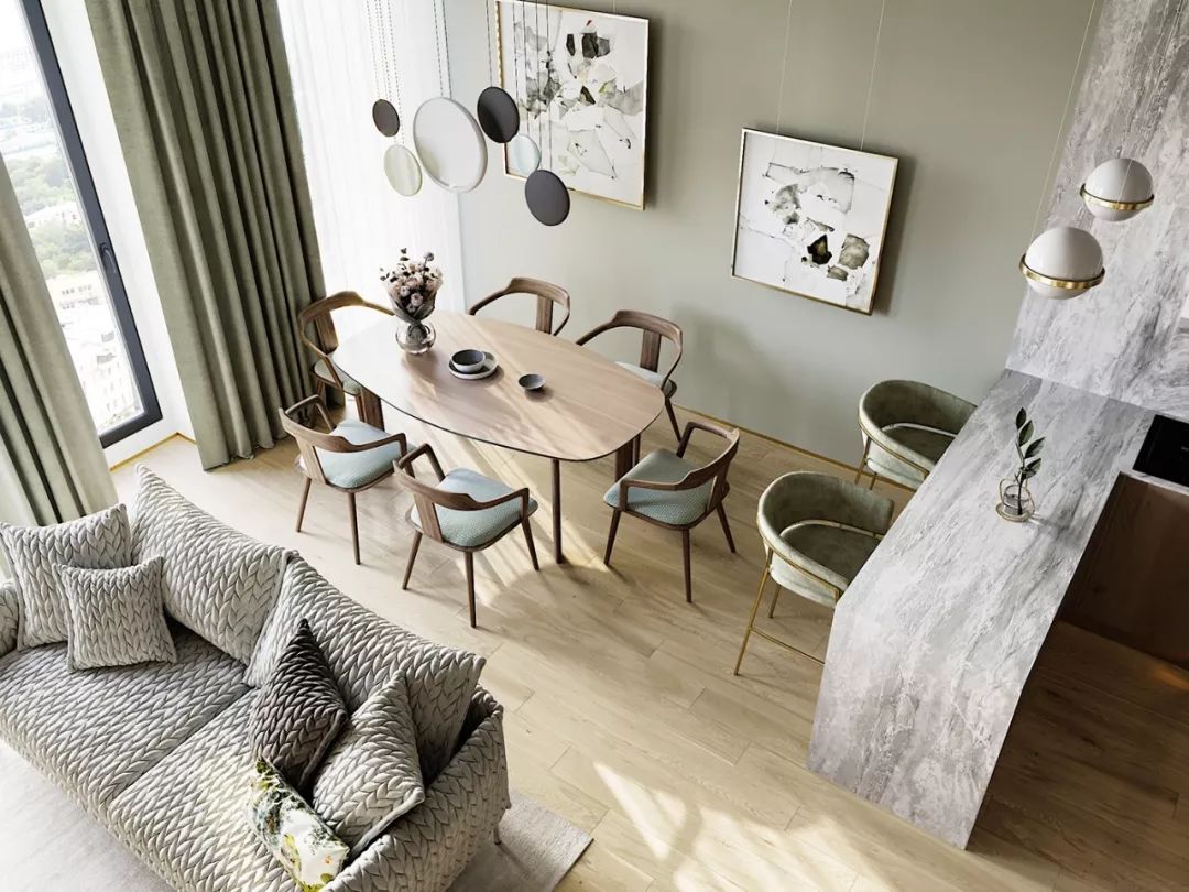 120㎡自然宜居空间，设计诠释优雅生活-3