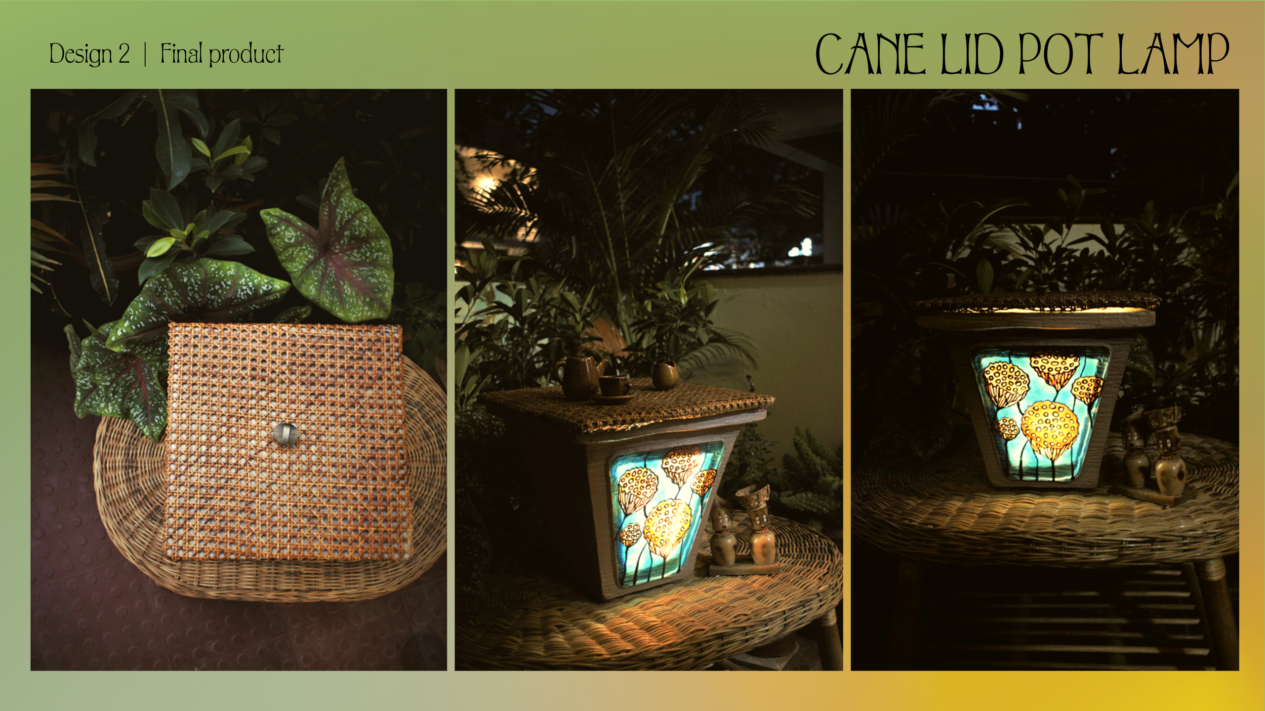 Indian cottagecore lamps - Cluster craft project-14