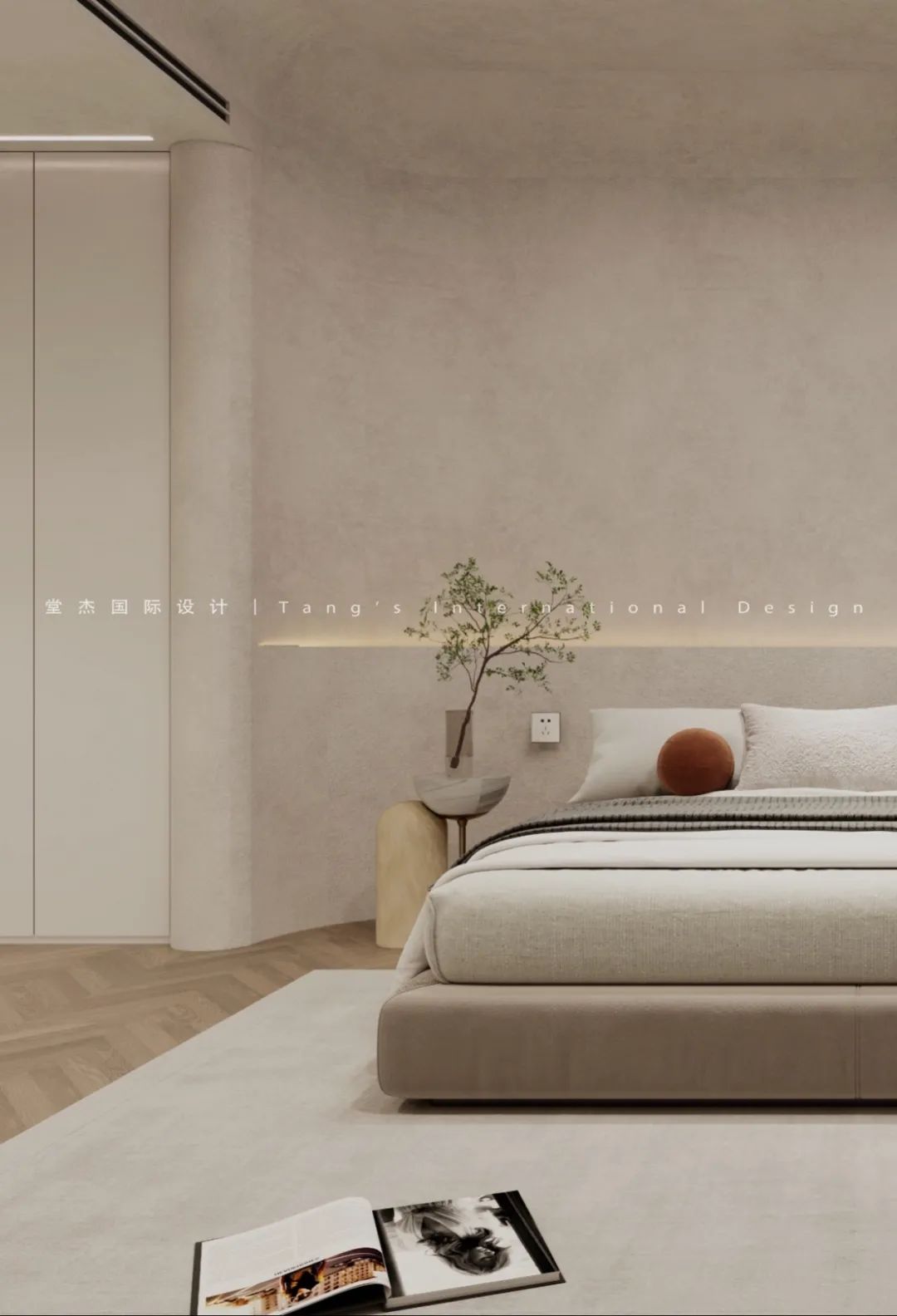 奶白色别墅 · 简约与实用的完美融合丨堂杰国际设计-48