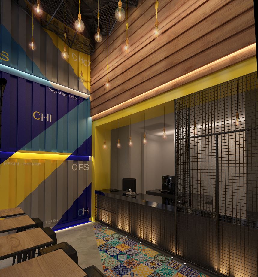 Chops & Chips 餐厅设计丨巴林-7