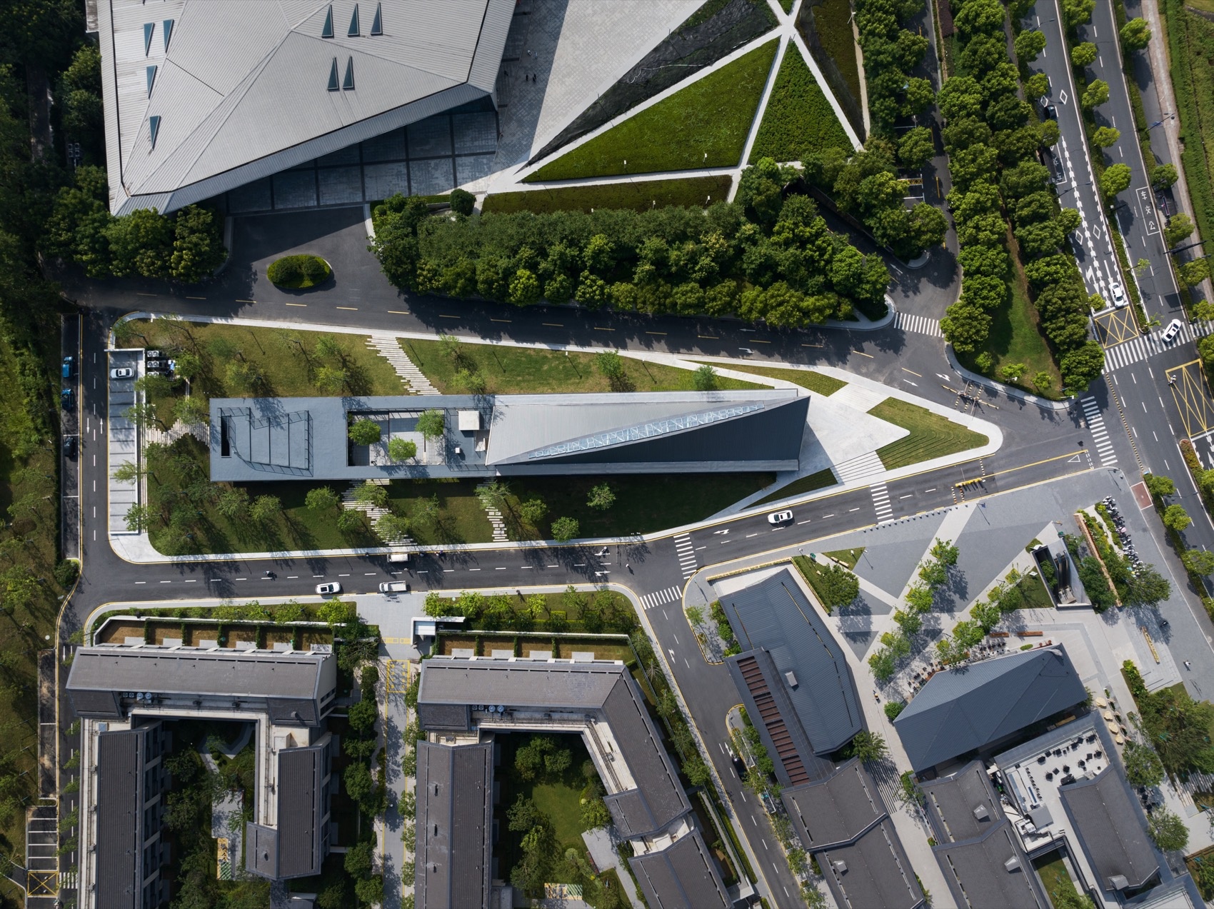 大谷仓（玉鸟流苏小镇中心）丨中国杭州丨大舍建筑设计事务所-5