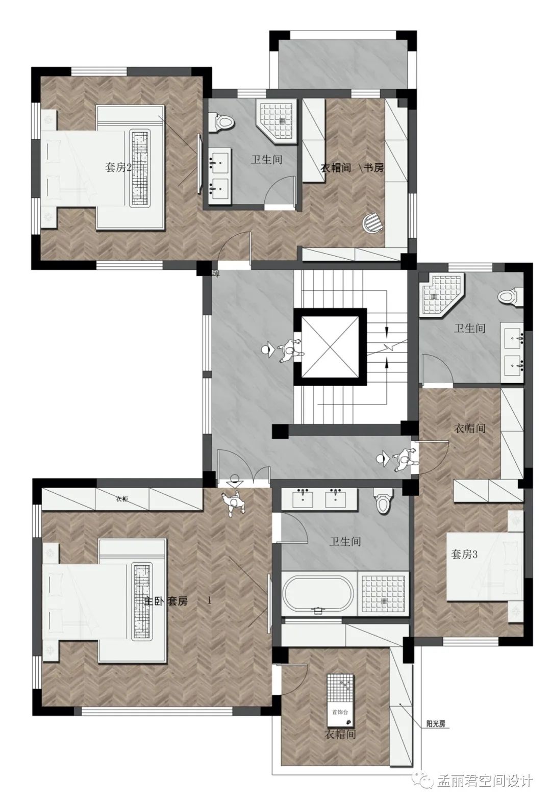 博兴名人墅 · 现代美式设计焕新生活空间丨孟丽君-32