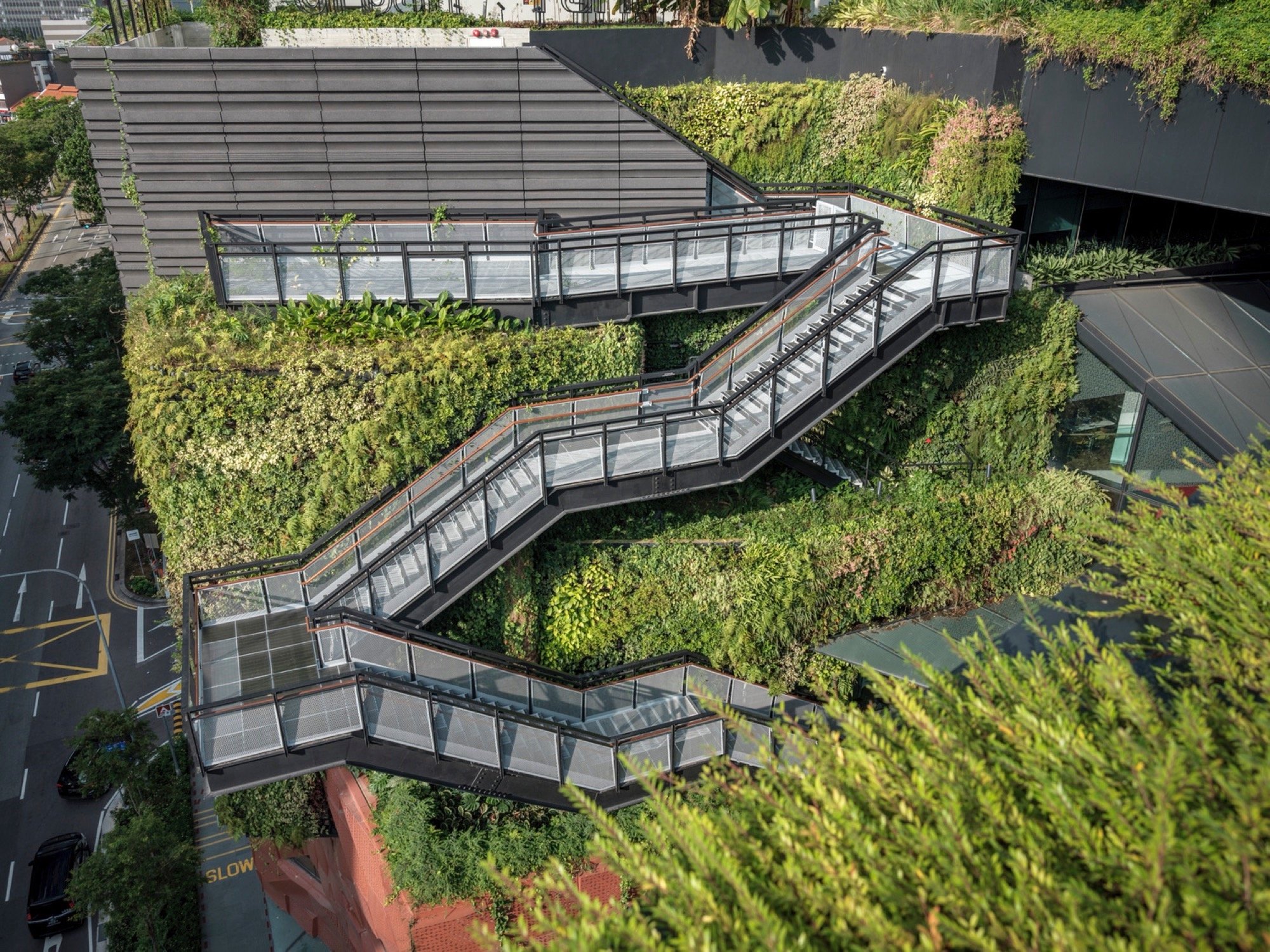 新加坡阜南购物中心周围景观丨grant associates 与 Woods Bagot 合作-11