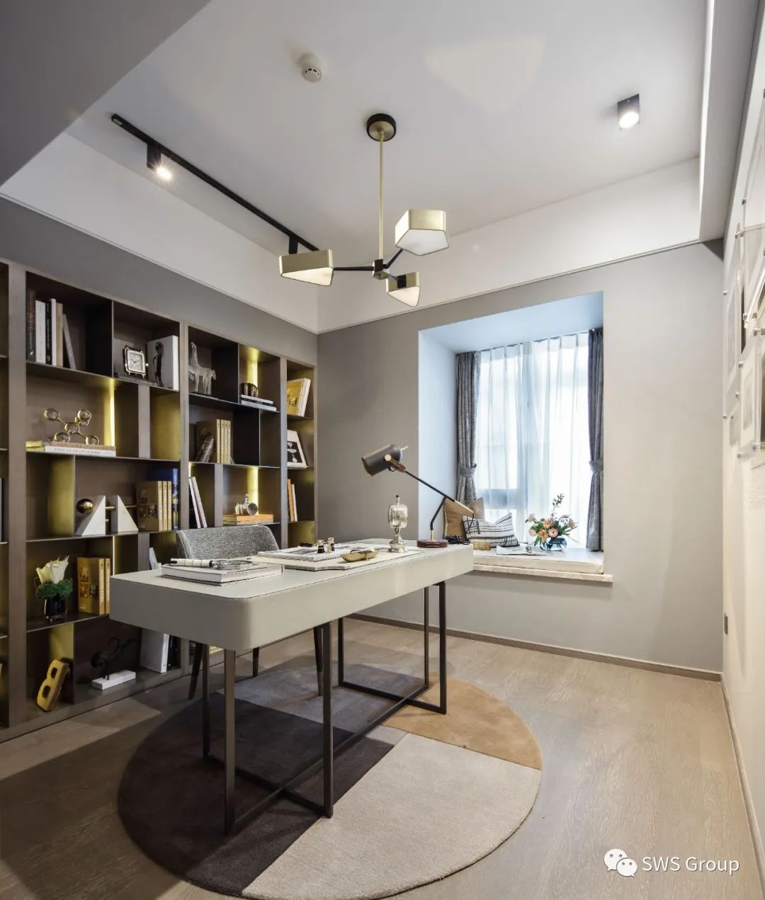 武汉绿城凤起听澜样板间 | 年轻现代的理想居所-33