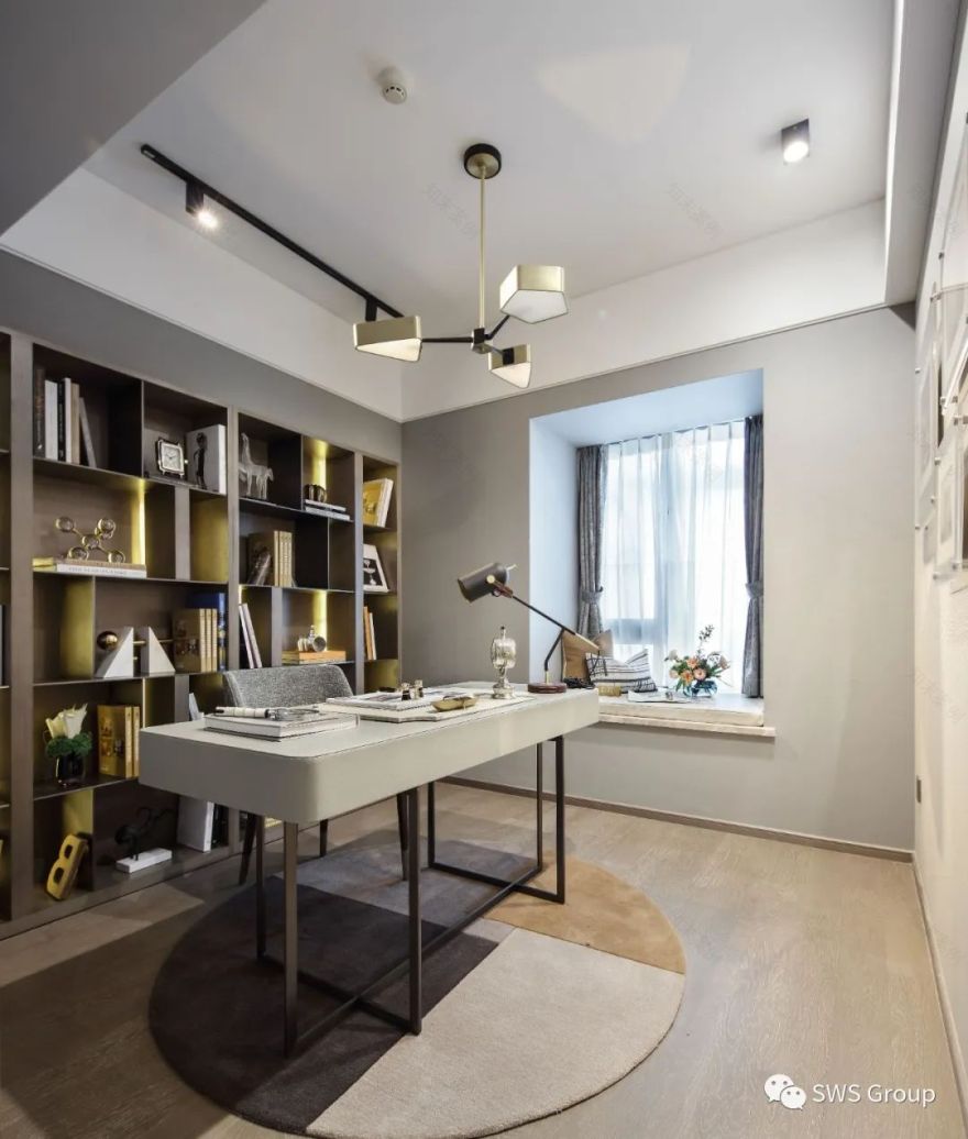 武汉绿城凤起听澜样板间 | 年轻现代的理想居所-33