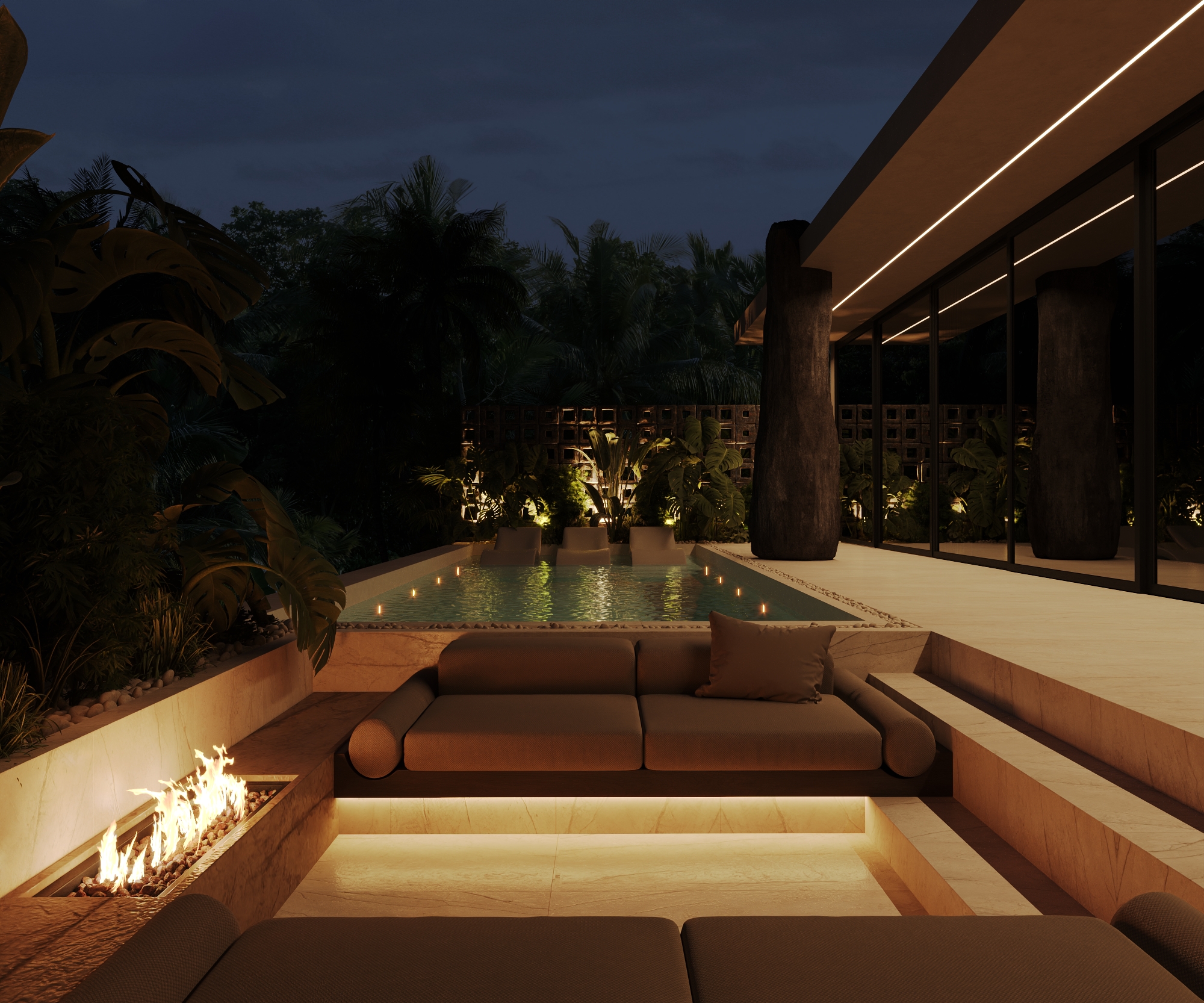 乌布两居室别墅丨印度尼西亚巴厘丨Bodes studio-19