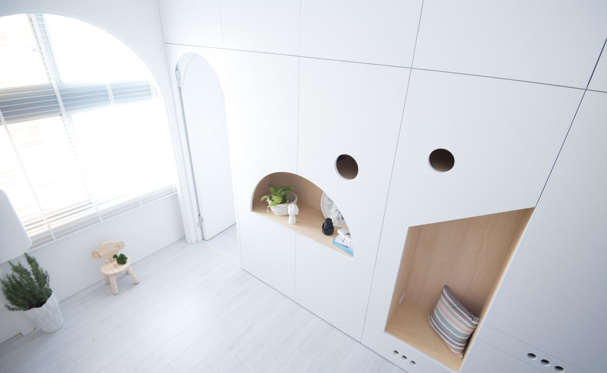 50㎡北欧风小户型楼中楼 晟角制作设计-16