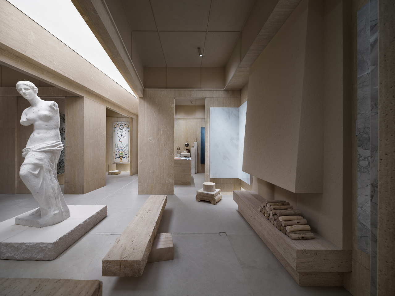 美石美客大理石展厅丨津设计CITÉ-37