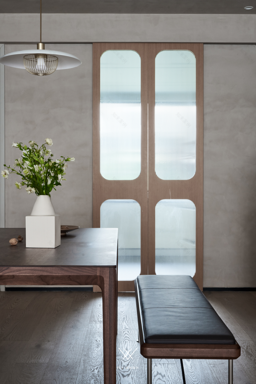 奶油色+巧克力色,温柔与克制的魅力空间丨中国杭州丨菲拉设计-71