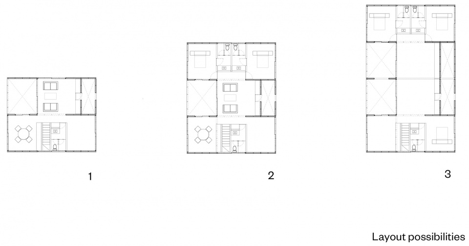 灵活布局的未来住宅实验装置丨美国阿肯色丨PPAA-26