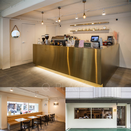 首尔弘大 15 坪黄金地段简约咖啡厅设计-1