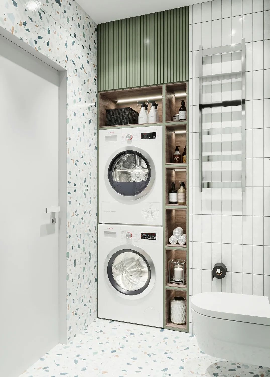 24㎡绿色小公寓丨MAROOMI-18