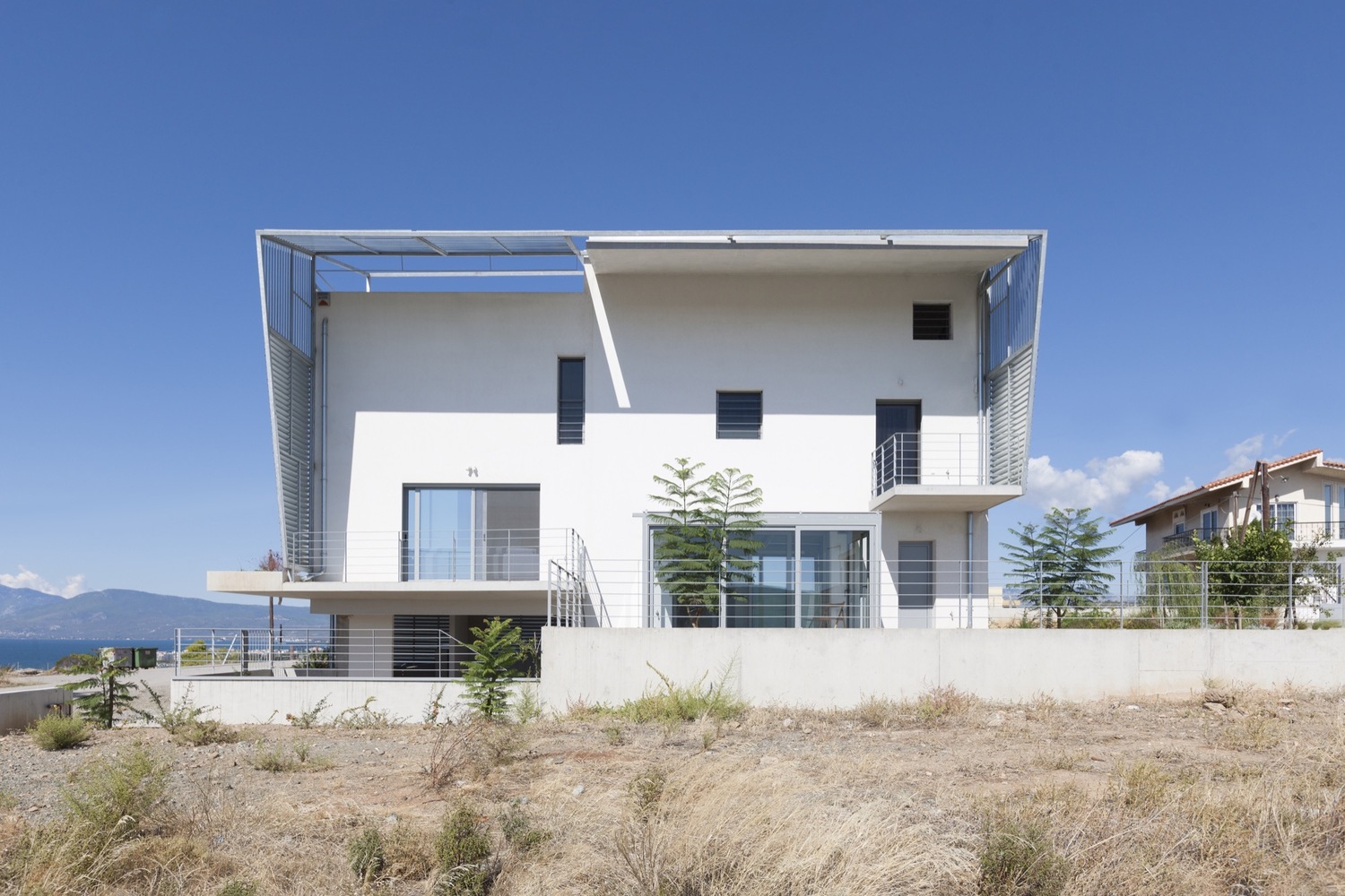 希腊“隐藏十字”住宅-35