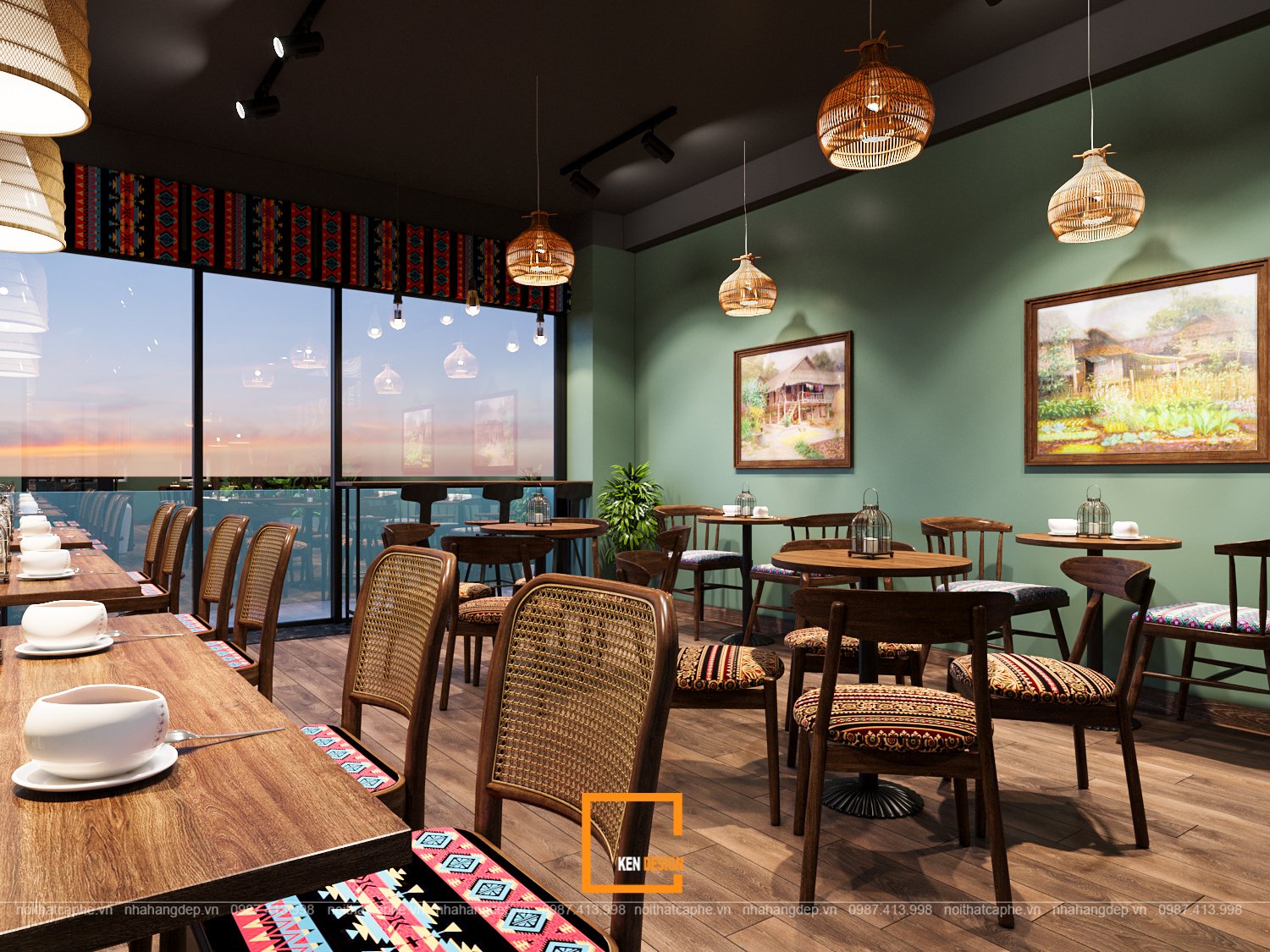 Quán Café A Bảo（A Bảo咖啡馆）丨KenDesign-34