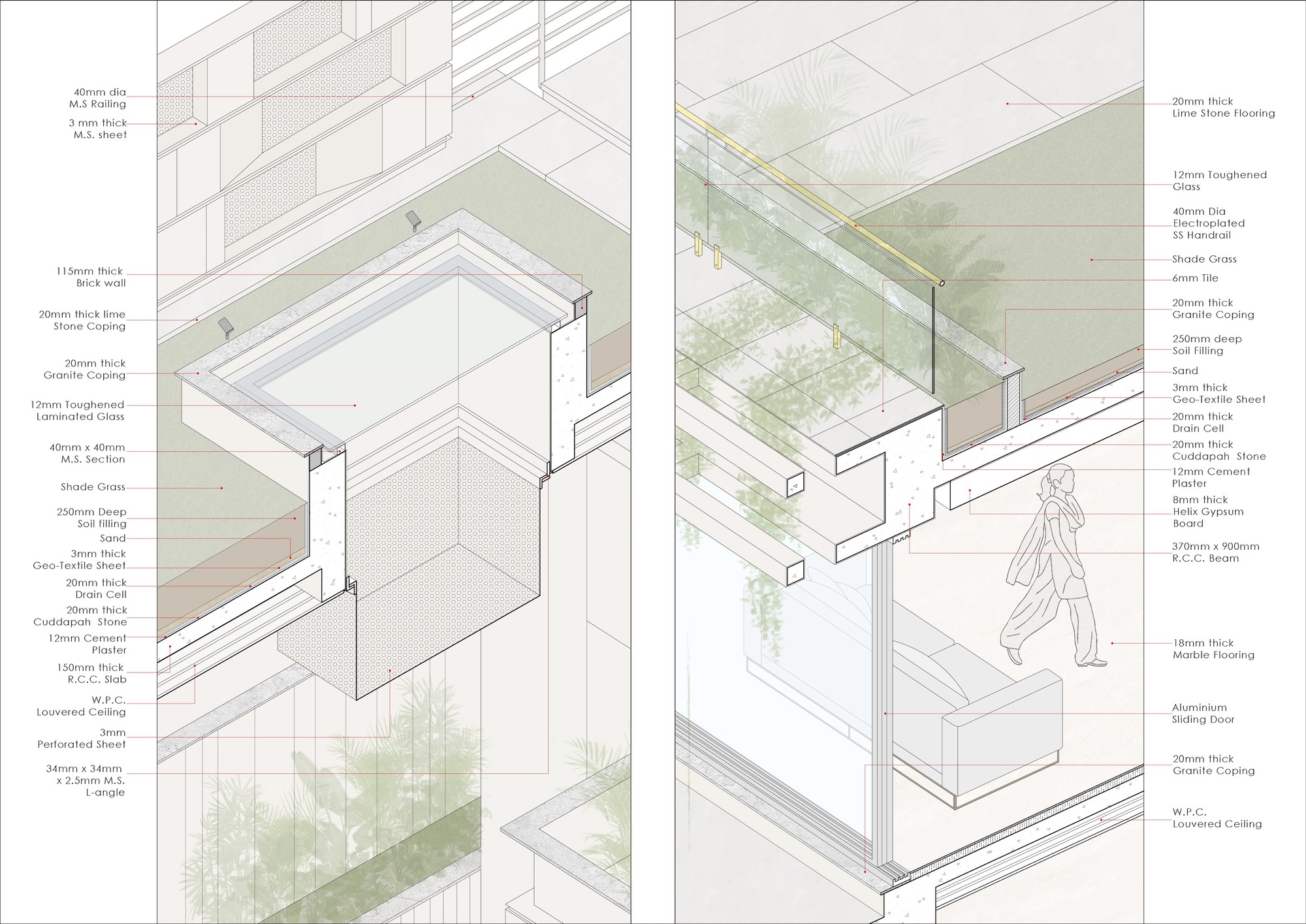 银禧台住宅丨印度丨Spacefiction Studio-34