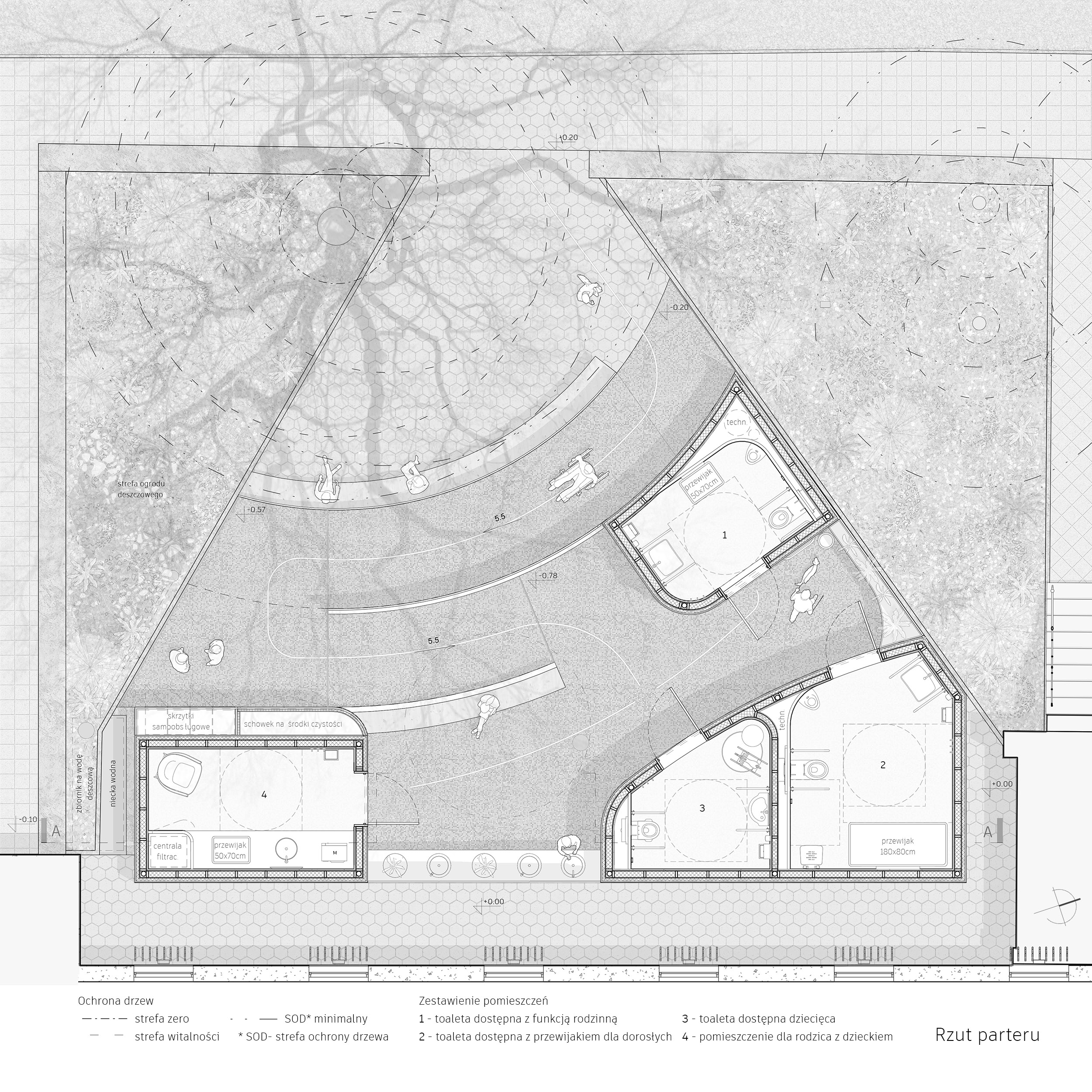 什切青市阳光草坪周边公共厕所概念项目丨波兰什切青丨Zlata Hrabtsevich等四人-10