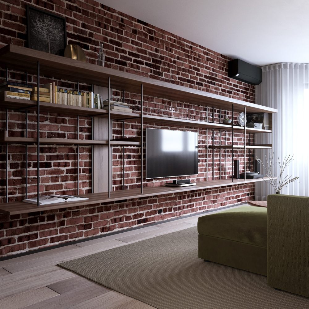 现代简约工业风格住宅设计-2