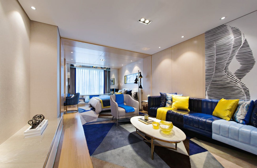 福州滨江国际项目 | 56 平米空间的极致利用与艺术创作-10