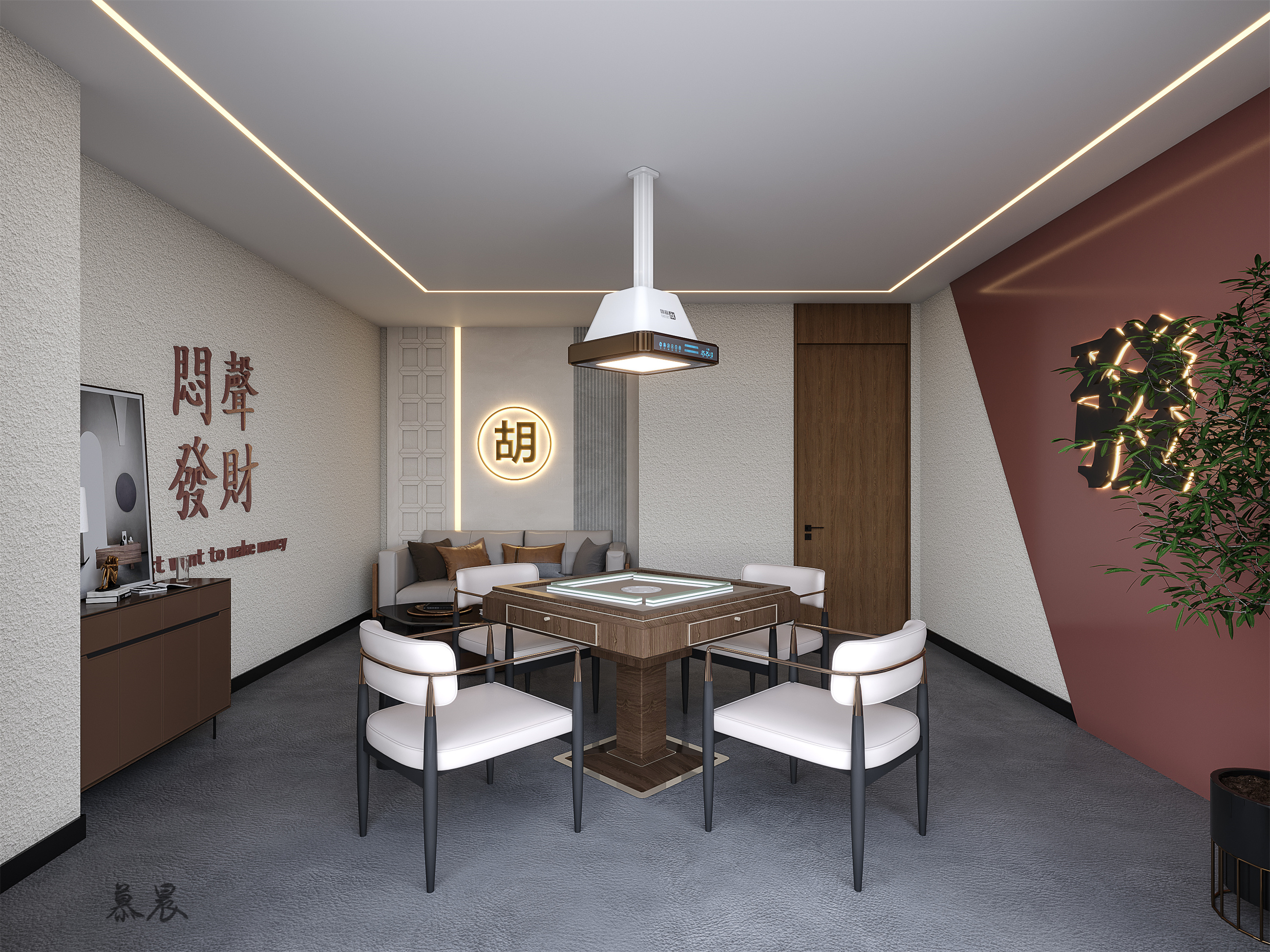 麻将馆设计|让麻将文化年轻起来-7