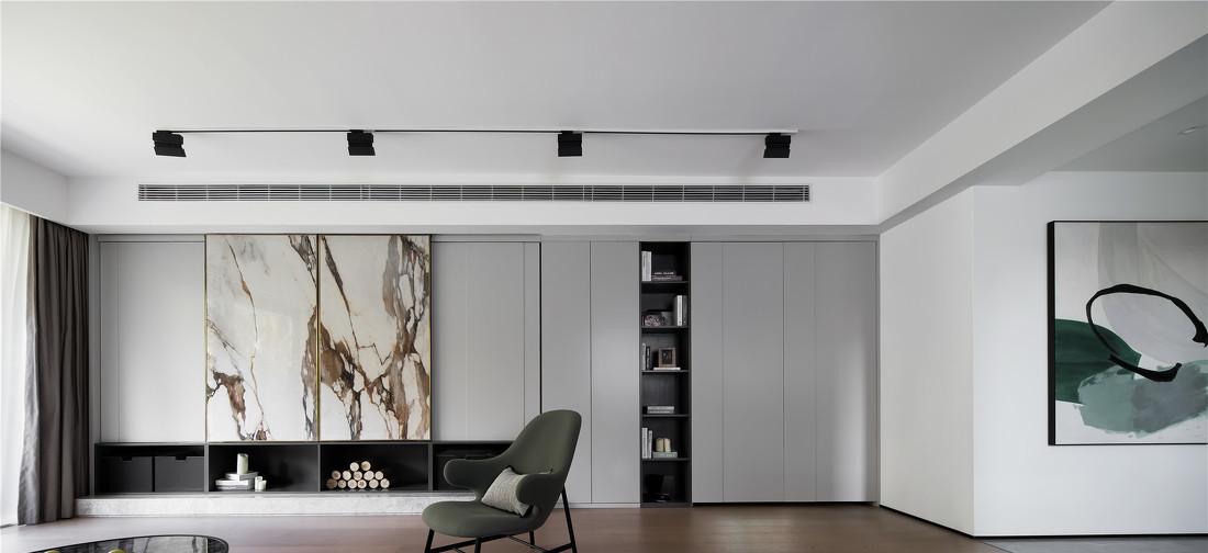 旧宅翻新变现代简约大宅,收纳空间丰富-10