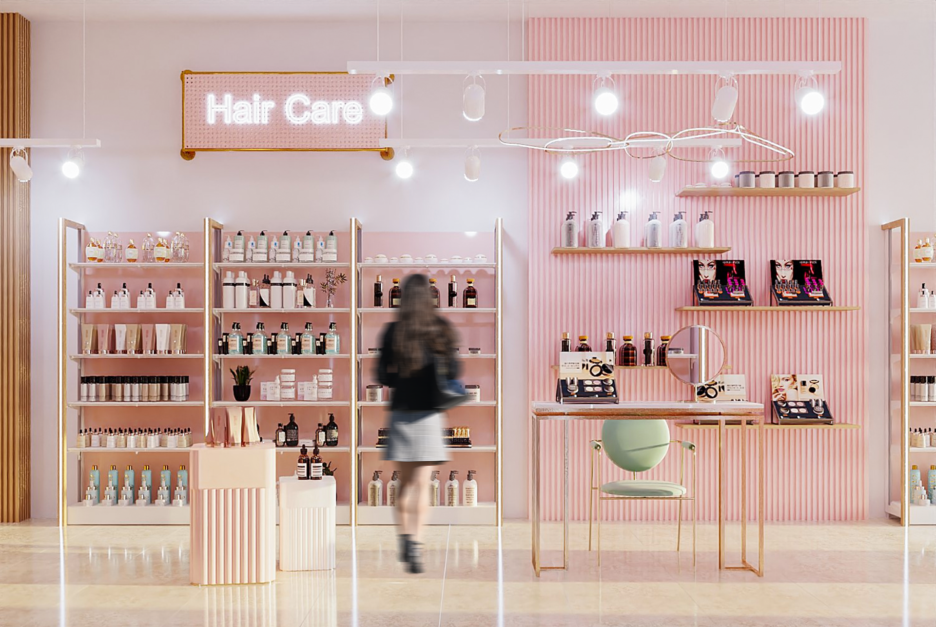 cosmetic center architecture - interior design-5