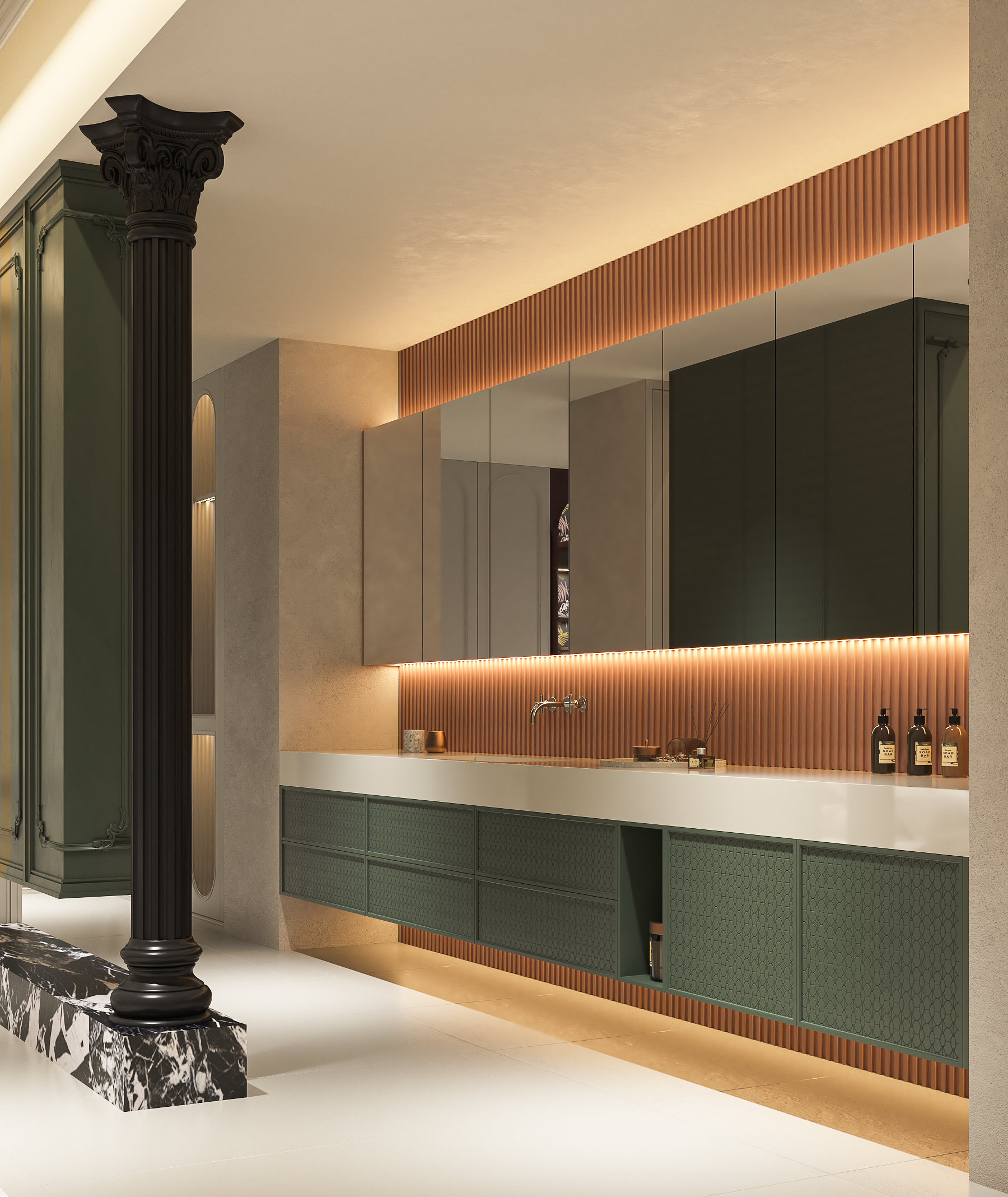 君ONE设计 · 意式高定展厅定制艺术级生活场景-16